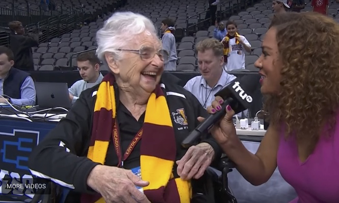 98-year-old nun becomes US basketball hero 