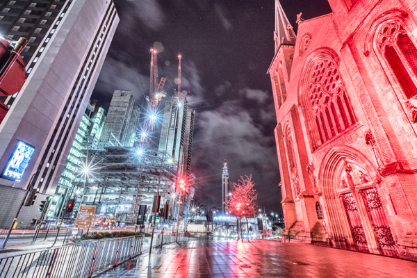 Hundreds of buildings worldwide floodlit in #RedWednesday initiative for persecuted Christians  