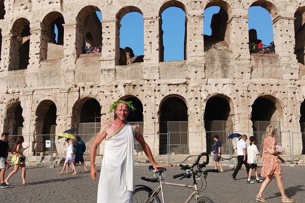 French mayor cycles to Rome to save dilapidated church