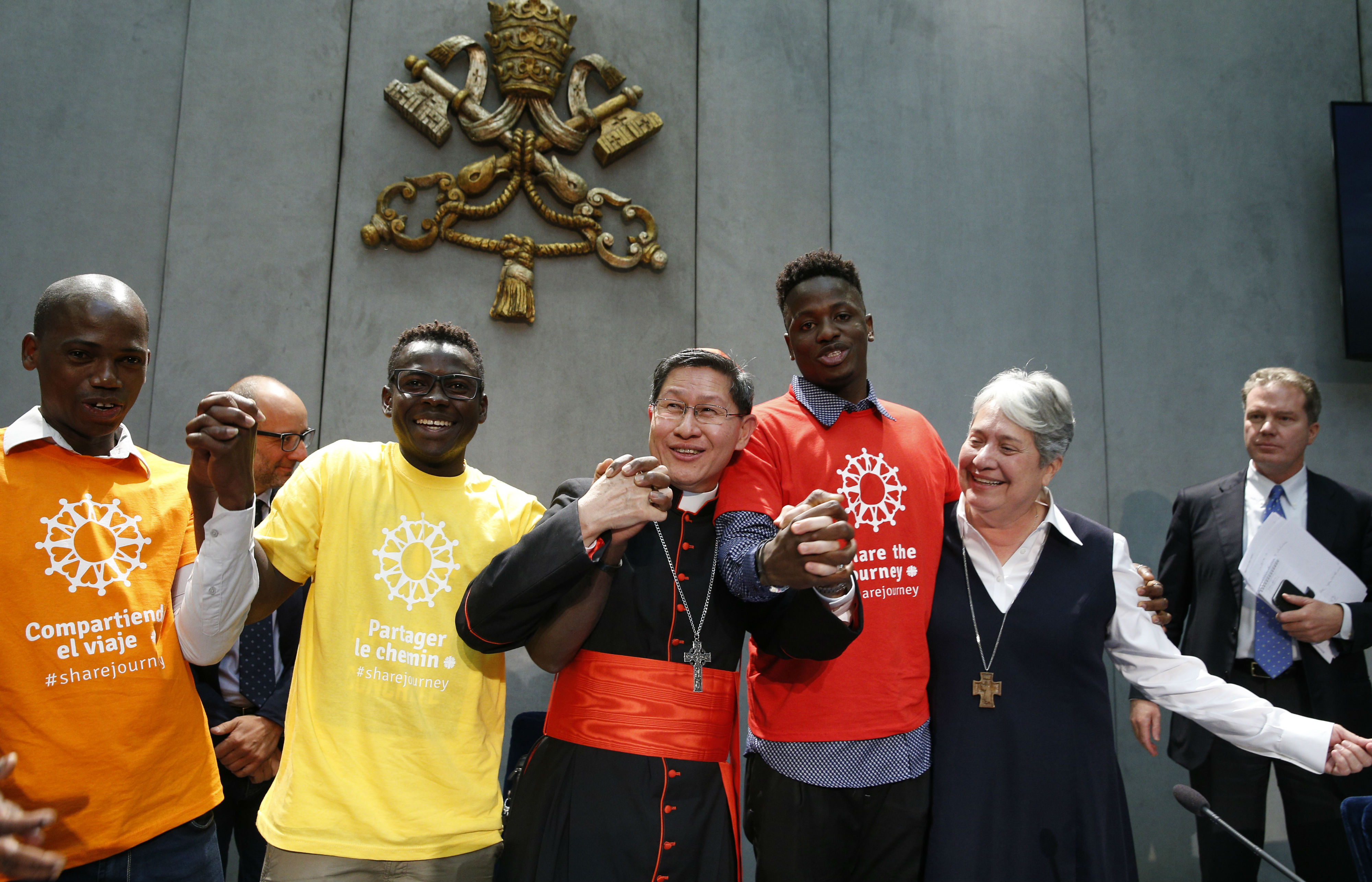 Welcome migrants and refugees, Cardinal Tagle implores world governments at start of new campaign  
