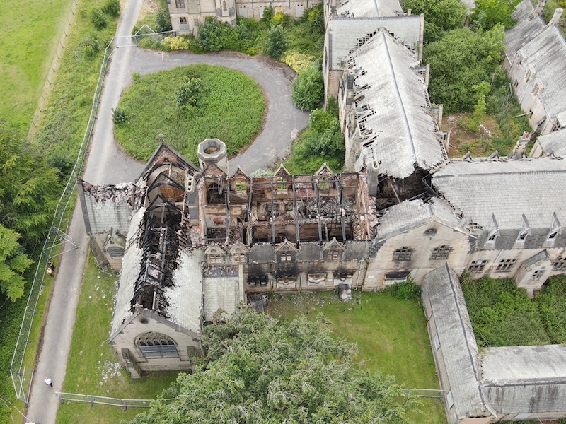 Chapel at Ushaw gutted by fire