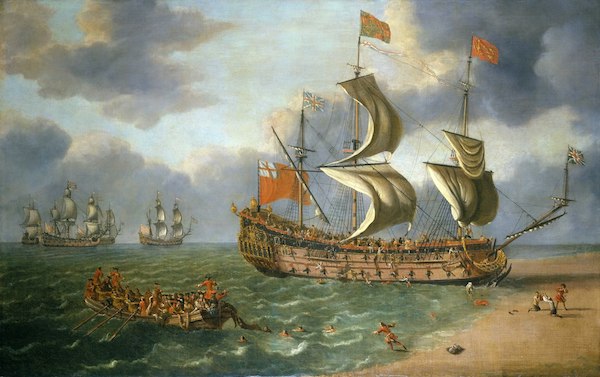 Divers explore the wreckage of James II's ship – and reputation