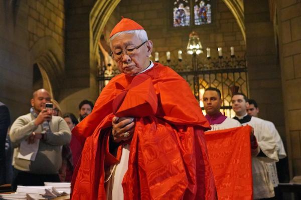 Outcry at detention of Cardinal Zen
