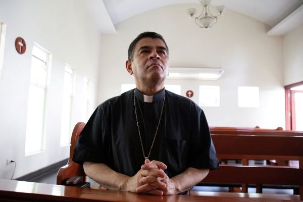 Detained Nicaraguan bishop appears in court