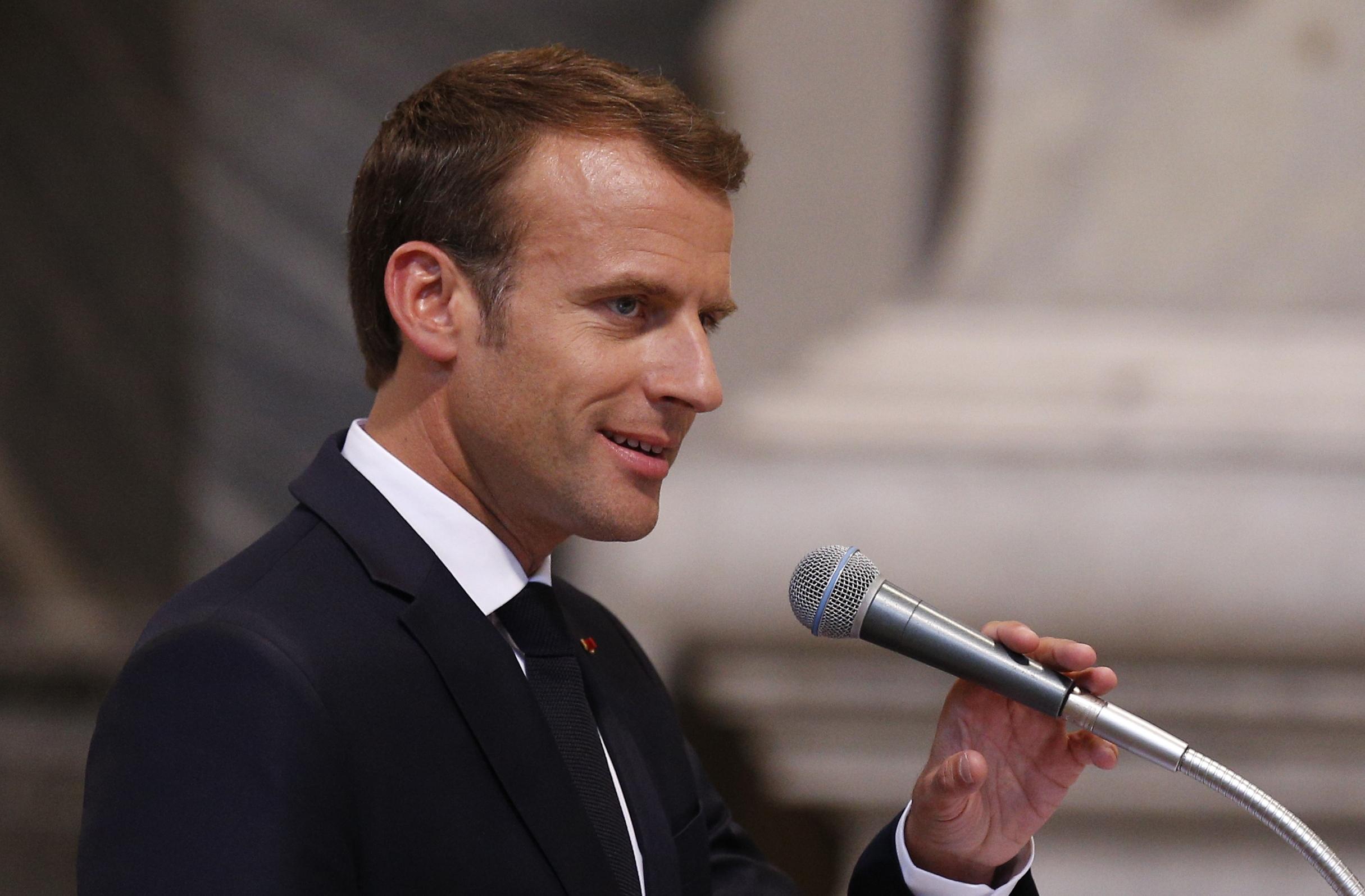 Make abortion a 'fundamental right', says Macron to EU leaders
