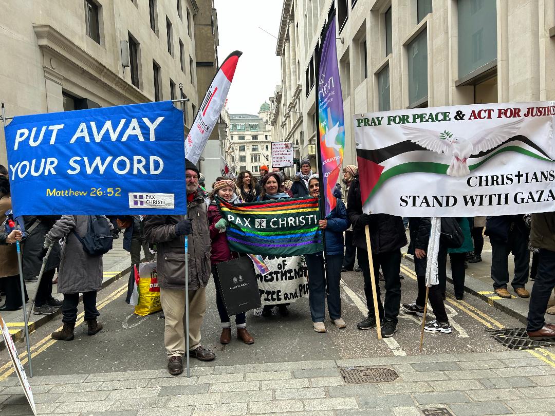 Pro-Palestine marchers renew demands for ceasefire