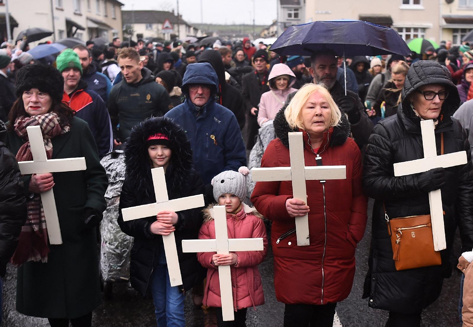 Church leaders join commemorations of Bloody Sunday