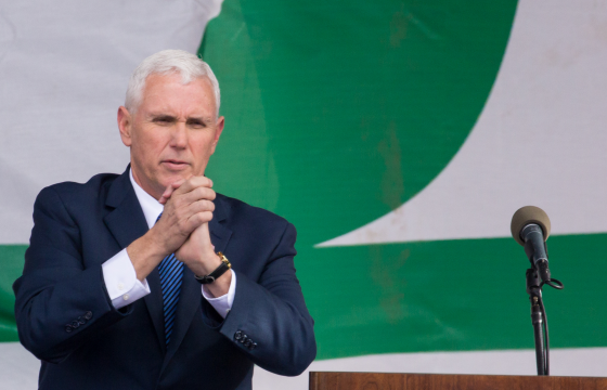 Right to life engrained in constitution, US Vice President Pence tells pro-life march