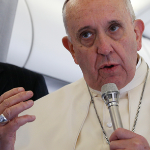 Do not offend religions – freedom of speech has limits, says Francis
