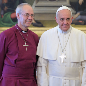 Welby and Pope to discuss trafficking in June