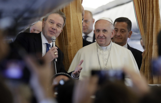 Gay Catholics and those confused about sexuality deserve same pastoral care, Pope tell reporters