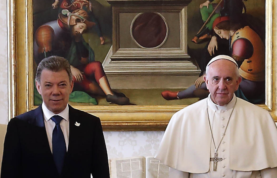Vatican confirms Pope Francis will visit Colombia in September
