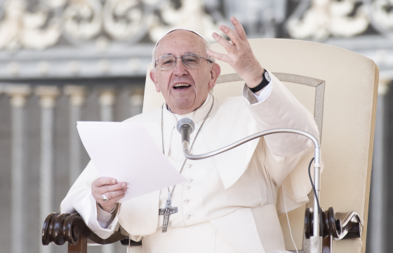 'Love is the engine that drives our hope forward', Pope Francis tells weekly audience