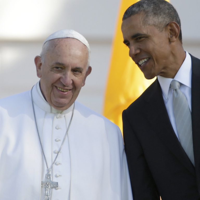 Pope uses first speech in US to outline his manifesto
