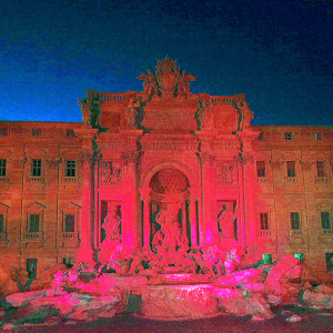 Trevi fountain turns red to commemorate thousands of modern-day Christian martyrs