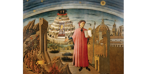 Dante's path to paradise