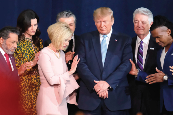 Did the evangelicals fall out of love with Donald Trump?