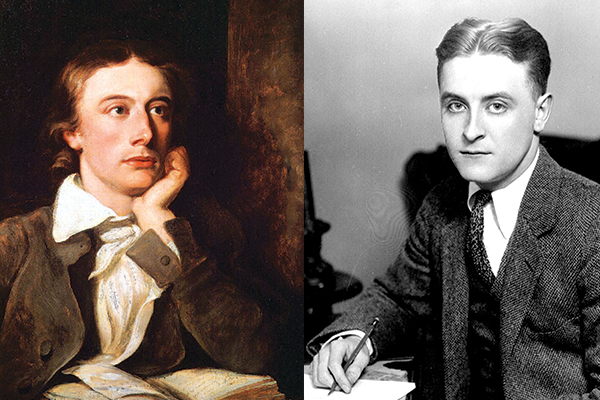 Like minds? Keats and Scott Fitzgerald