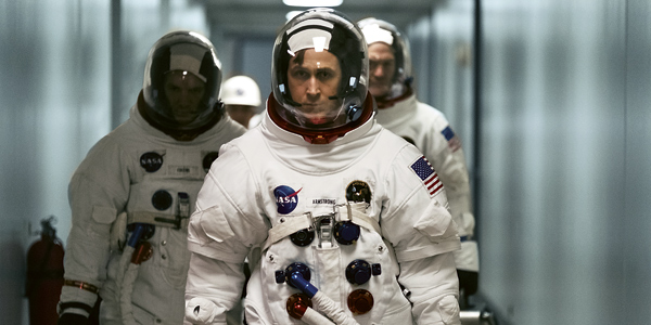 One step for cinema: Neil Armstrong – played by Ryan Gosling – and the Apollo mission