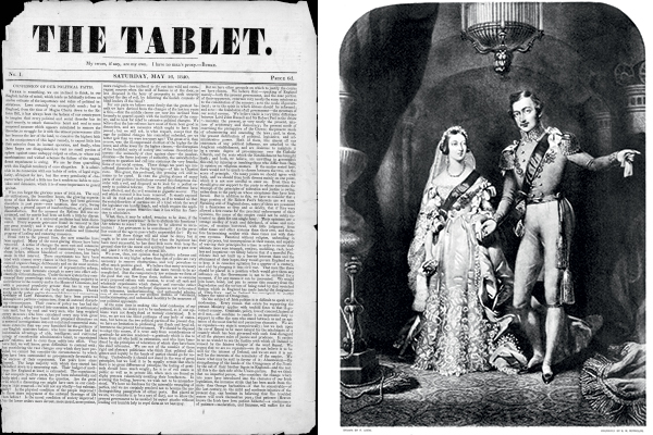 Born at the dawn of doubt: 1840 and the first issue of The Tablet