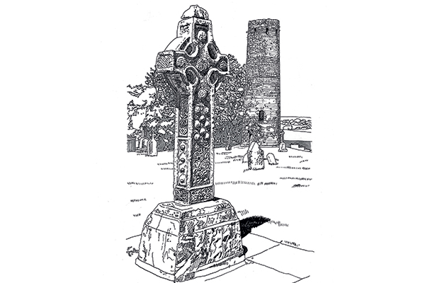 Clonmacnoise: a sermon in stone in an age of illiteracy