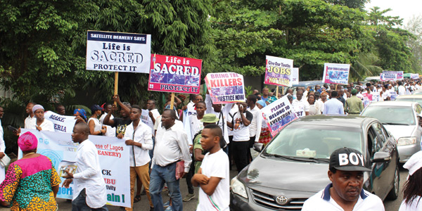Catholics in Nigeria are rising up against the slaughter of priests and parishioners