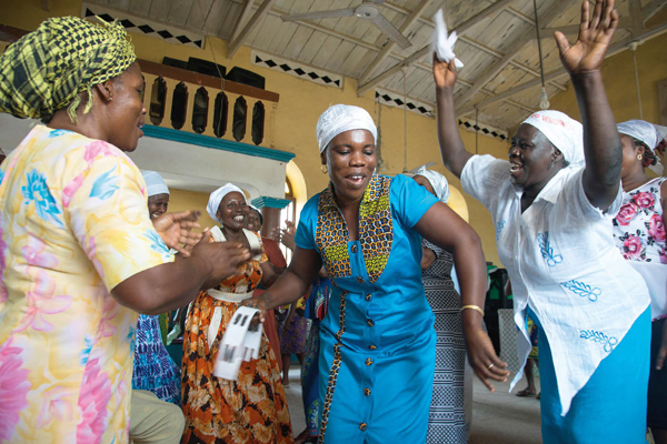 Joy and glory in Ghana