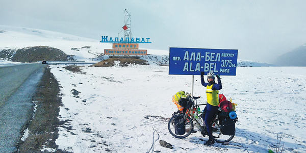 Christmas on two wheels: cycling around the world has been a physical and spiritual challenge