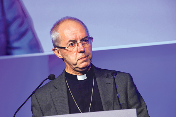 Justin Welby asks the questions