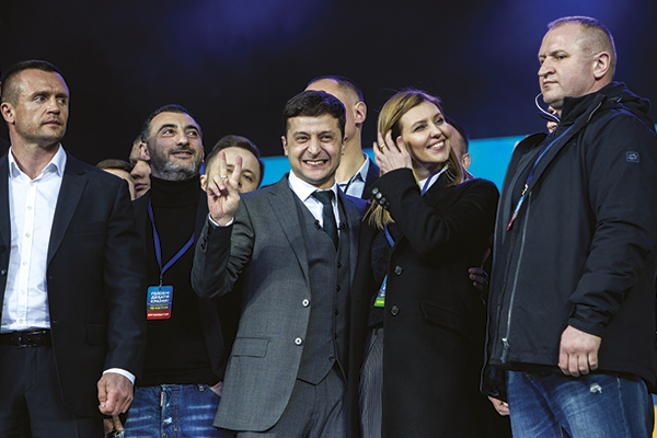 No laughing matter: the challenges facing the TV comic voted Ukraine's president