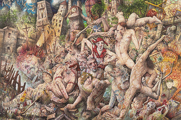 Rivers of hell: Peter Howson's apocalyptic visions of everyday life