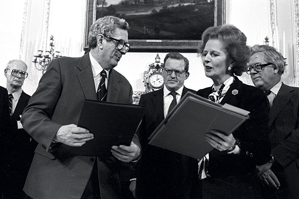 Making history - the Anglo-Irish Agreement of 1985