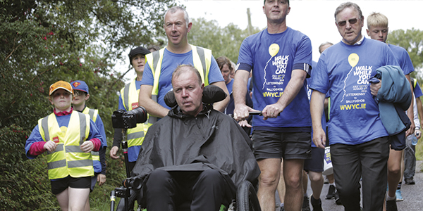 Fr Tony Coote's remarkable wheelchair journey through Ireland for charity