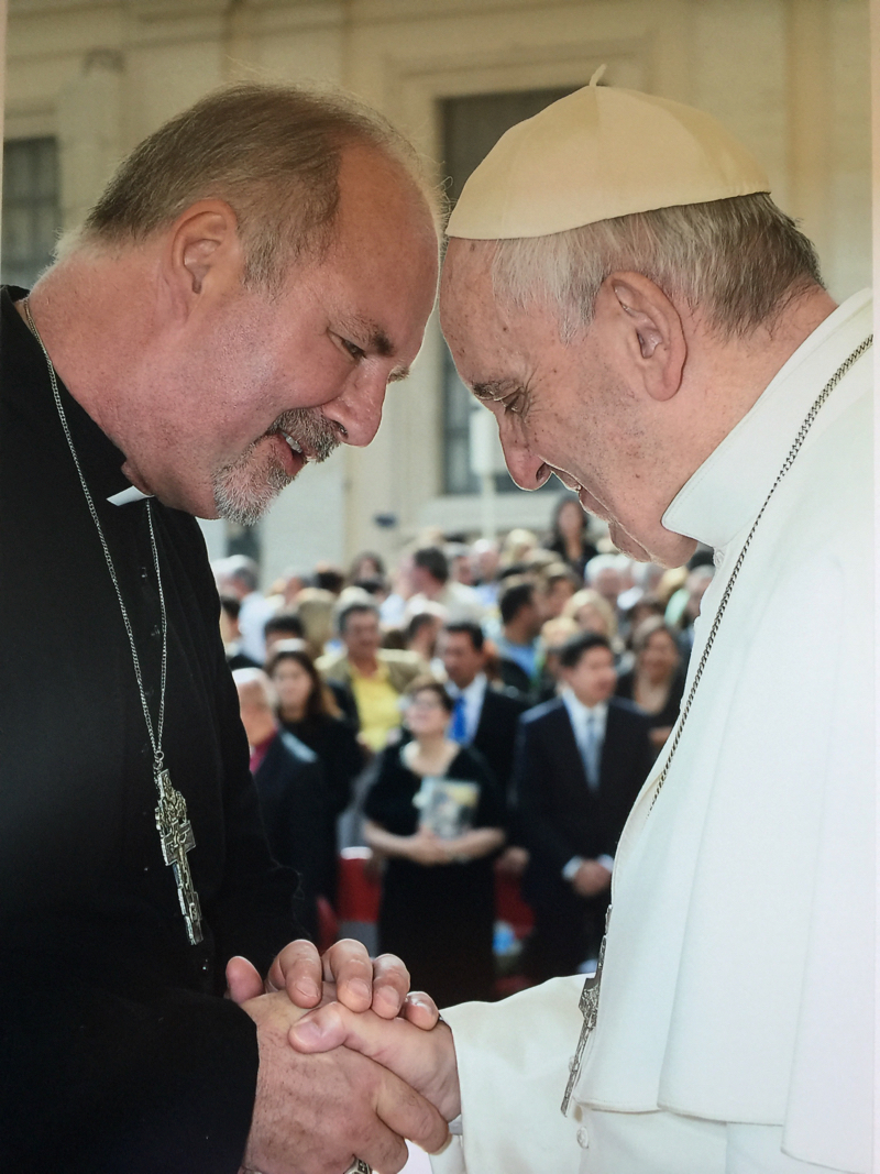 Gavin Ashenden and Pope Francis