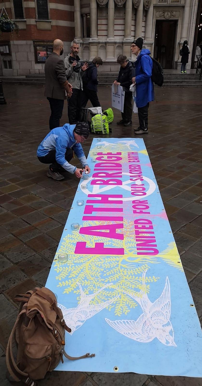 Extinction Rebellion at Westminster Cathedral