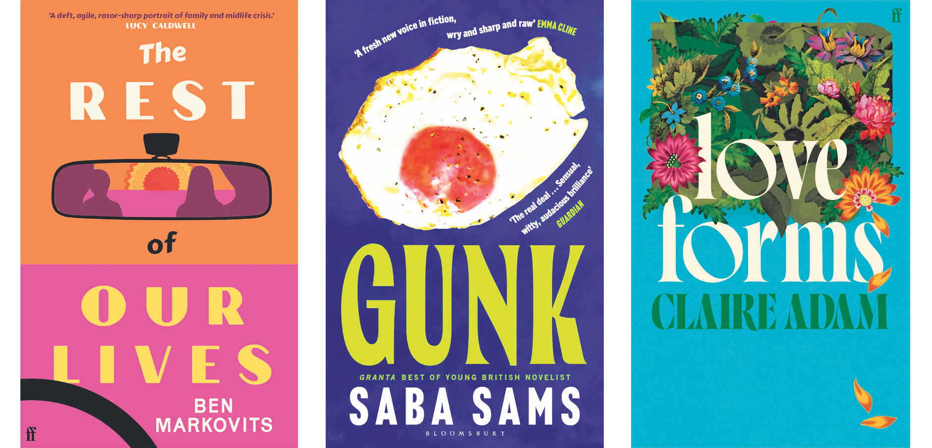 Lucy Popescu loves three new novels