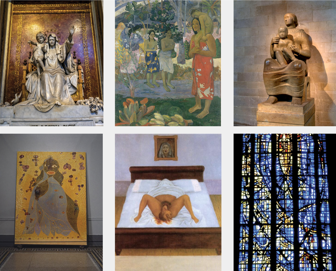Our Lady in art fromthe 1890s and the twentieth century
