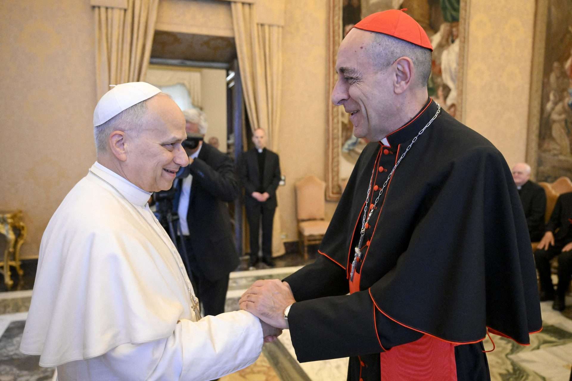 Doctrine must proclaim the Gospel, Pope Leo tells DDF