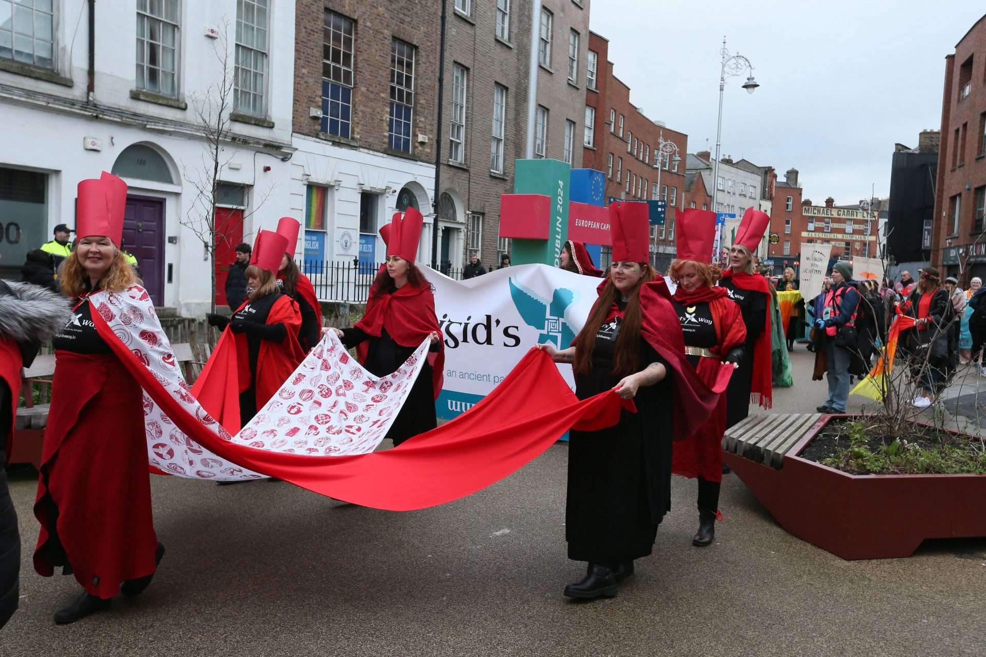 St Brigid, patroness of Ireland, still offered as model for women today