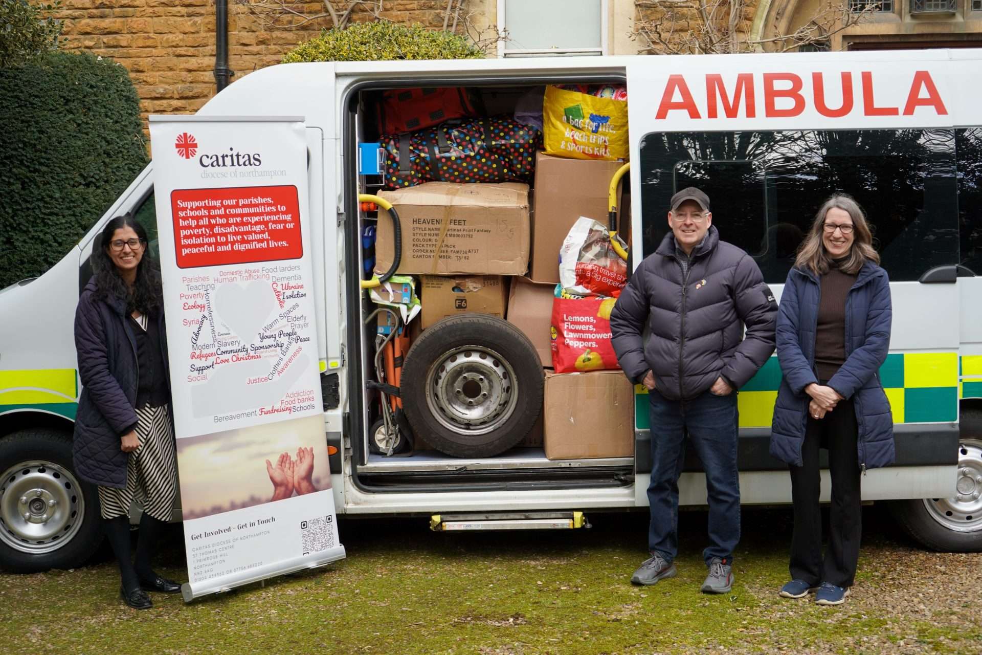 Northampton Catholics raise funds for live-saving medical aid for Ukraine